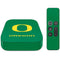 University of Oregon Yellow O on Green Apple TV Skin
